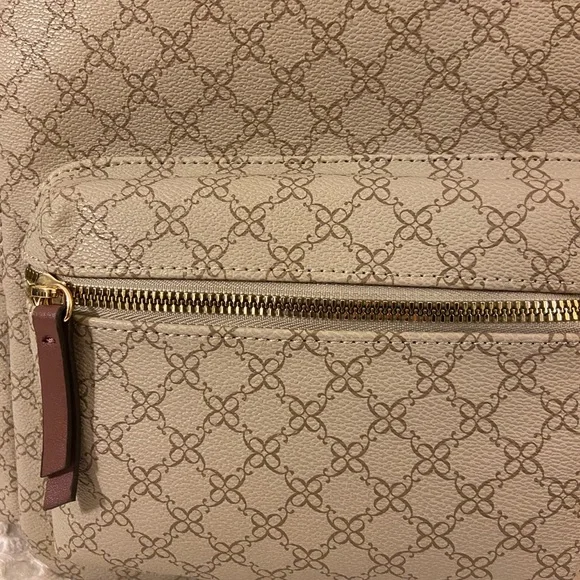 NWT NINE WEST medium Dome Logo Backpack - Picture 5 of 12